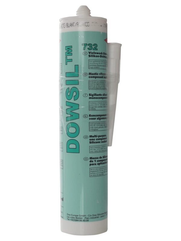 732 Multi-Purpose Black Silicone Adhesive Sealant