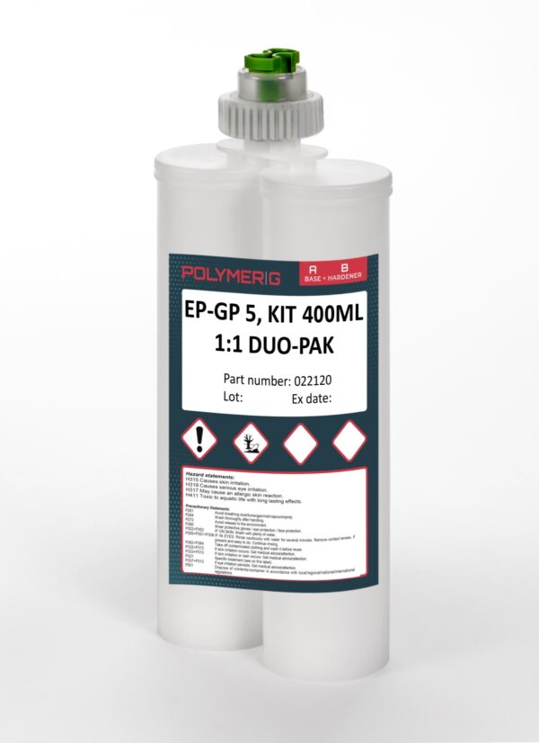 EP GP 5 CLEAR Fast Curing Adhesive for General Purposes 400ML 1